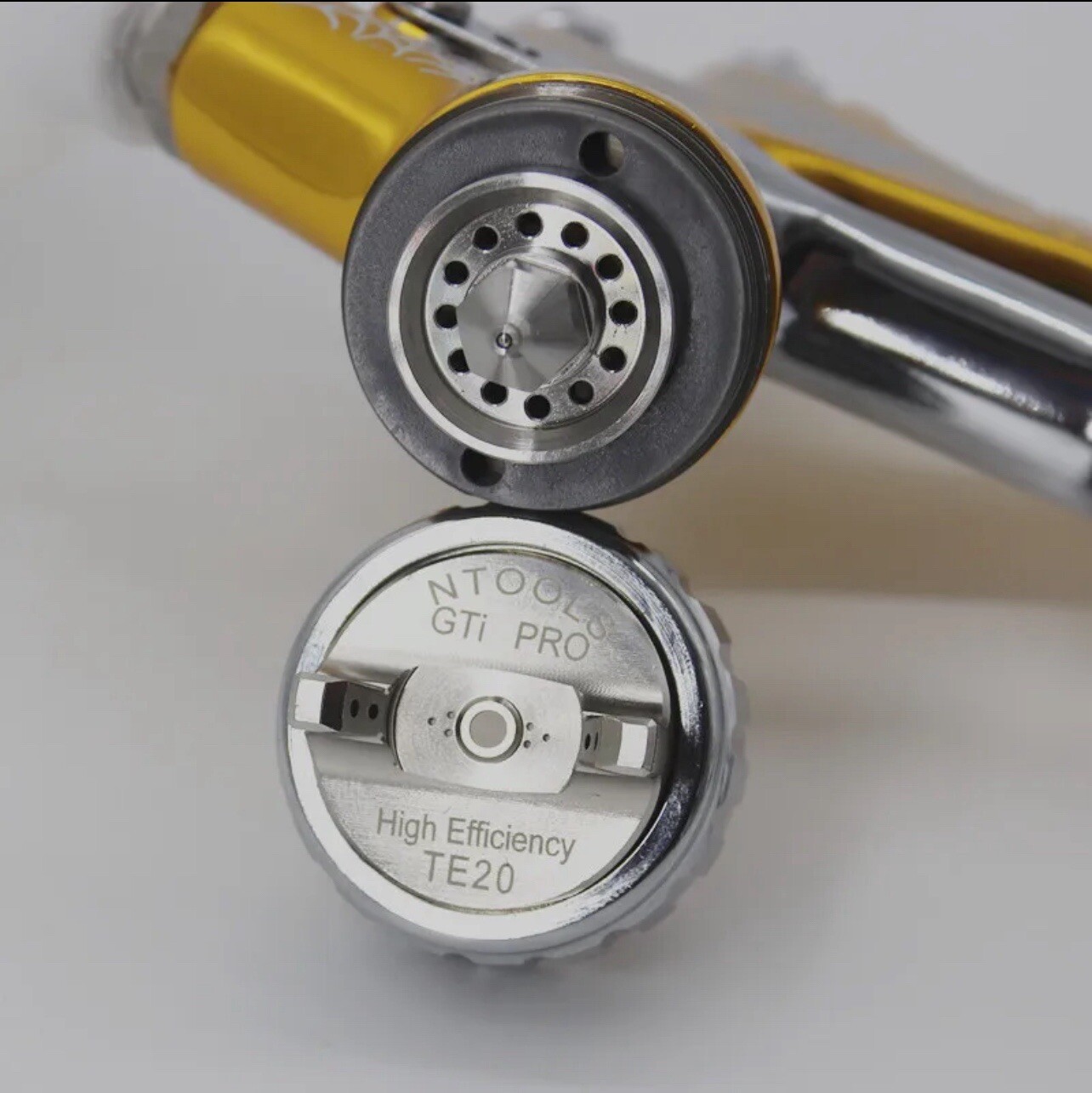 HVLP Auto Paint Air Spray Gun Gravity Feed 1.3 mm Nozzle - Ntools