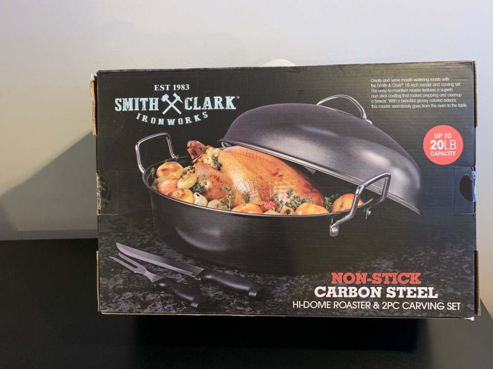 Roaster & 2pc Carving Set