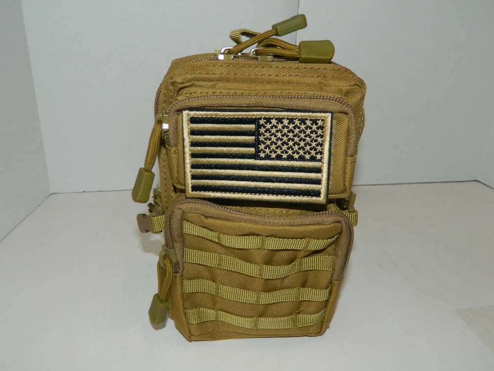 Compact Tactical First Aid Bag Tactical Molle Pouch with 3 Pockets