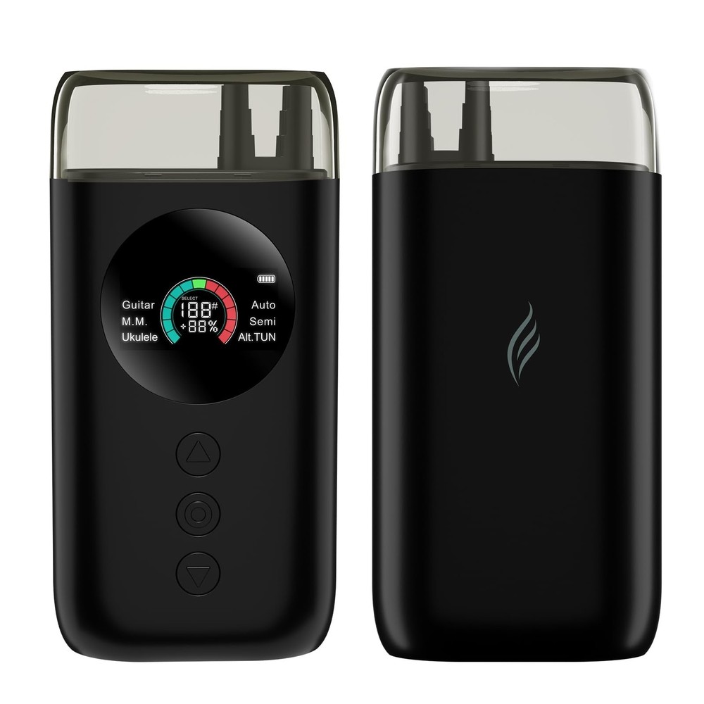 Enya Smart Automatic Guitar Tuner, Full-color LCD Screen - Metronome & String...