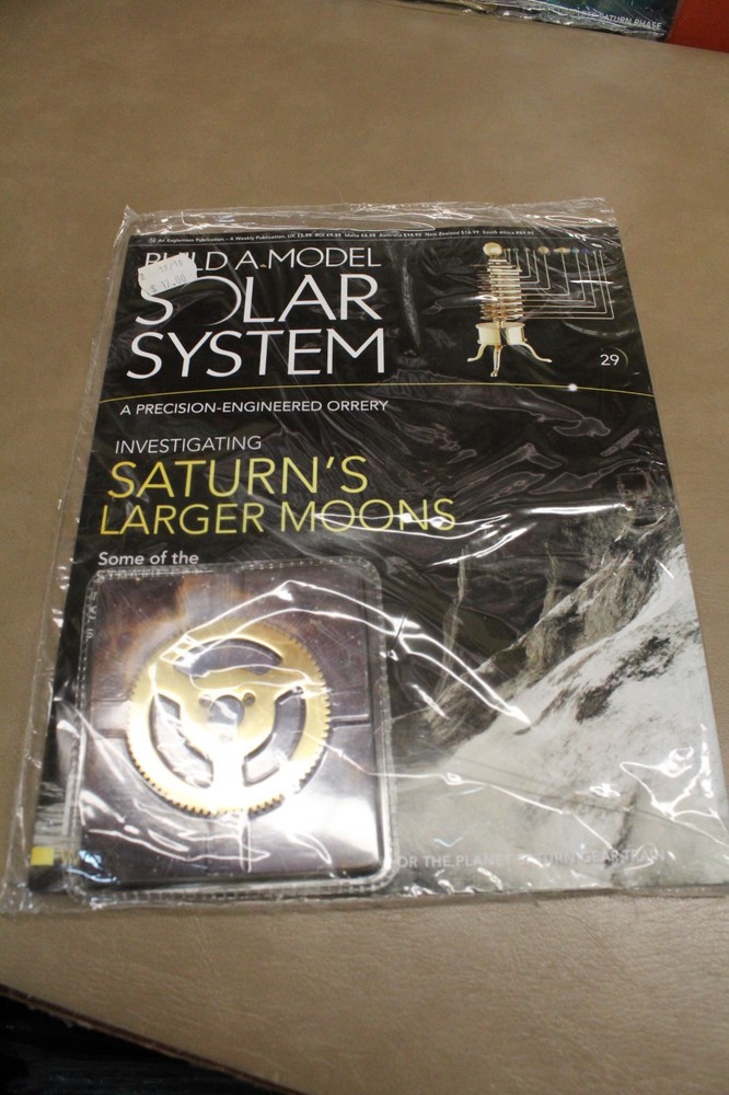 Build A Precision Mechanical Solar System by Eaglemoss Sealed Issues #26-30
