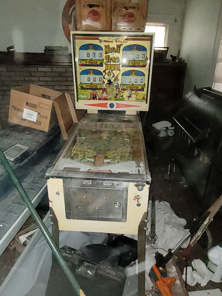 Mardi Gras pinball machine Williams