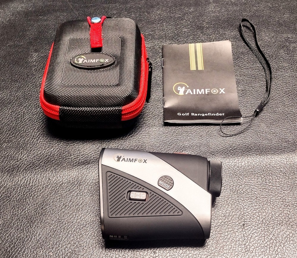 Brand New Aimfox Golf Rangefinder w/ Slope Switch Gray/Black