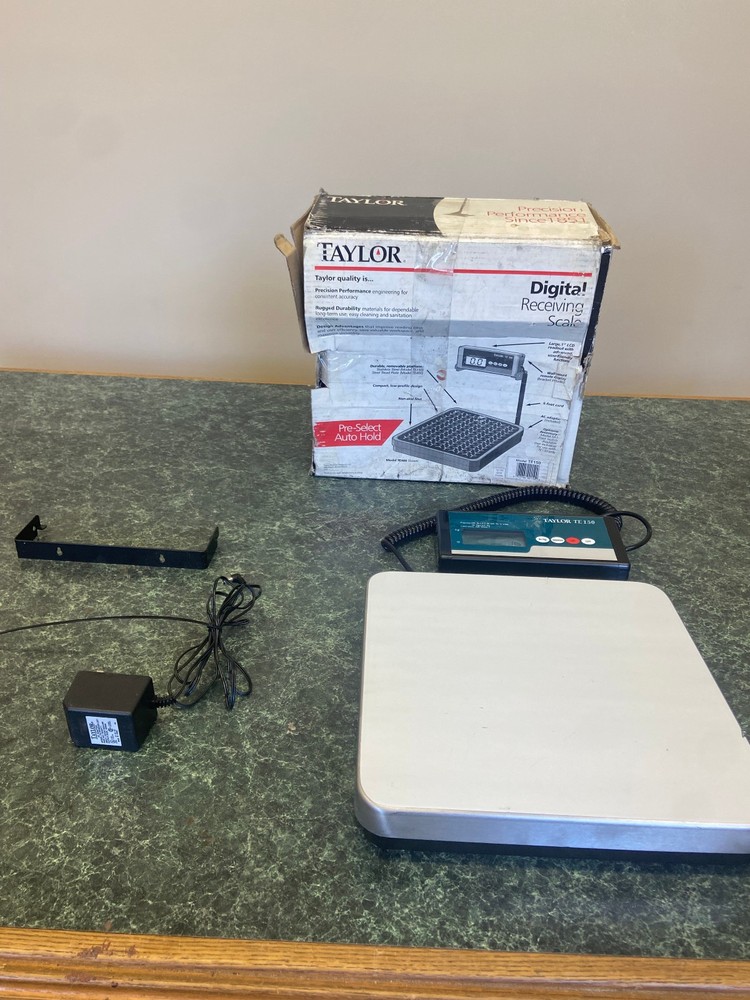 Taylor TE150 - Professional Receiving Scale  Bench Top Digital
