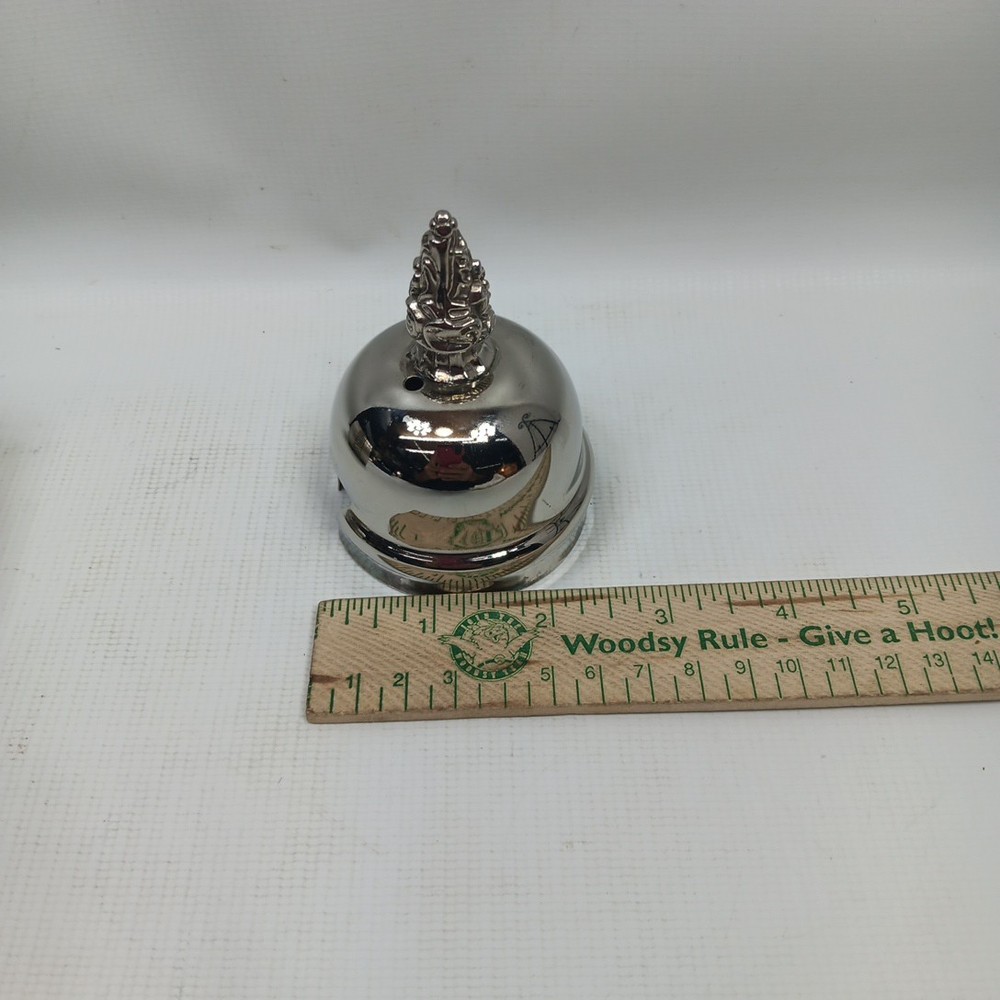 Vintage Carafe Silver Plated Collar, Handle and Lid