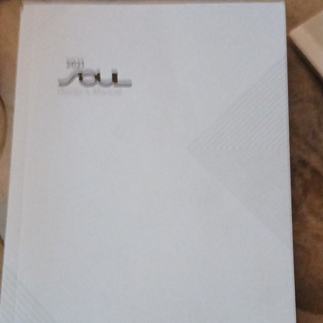 2021 Kia SOUL Owners Manuel Manual Quick Reference Guide Book