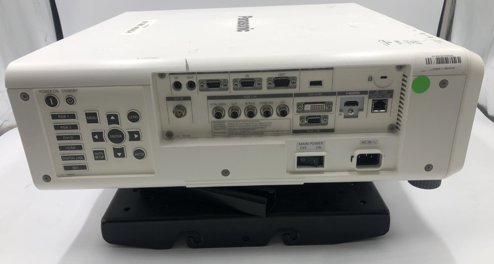 PANASONIC PT-DZ780W DLP PROJECTOR