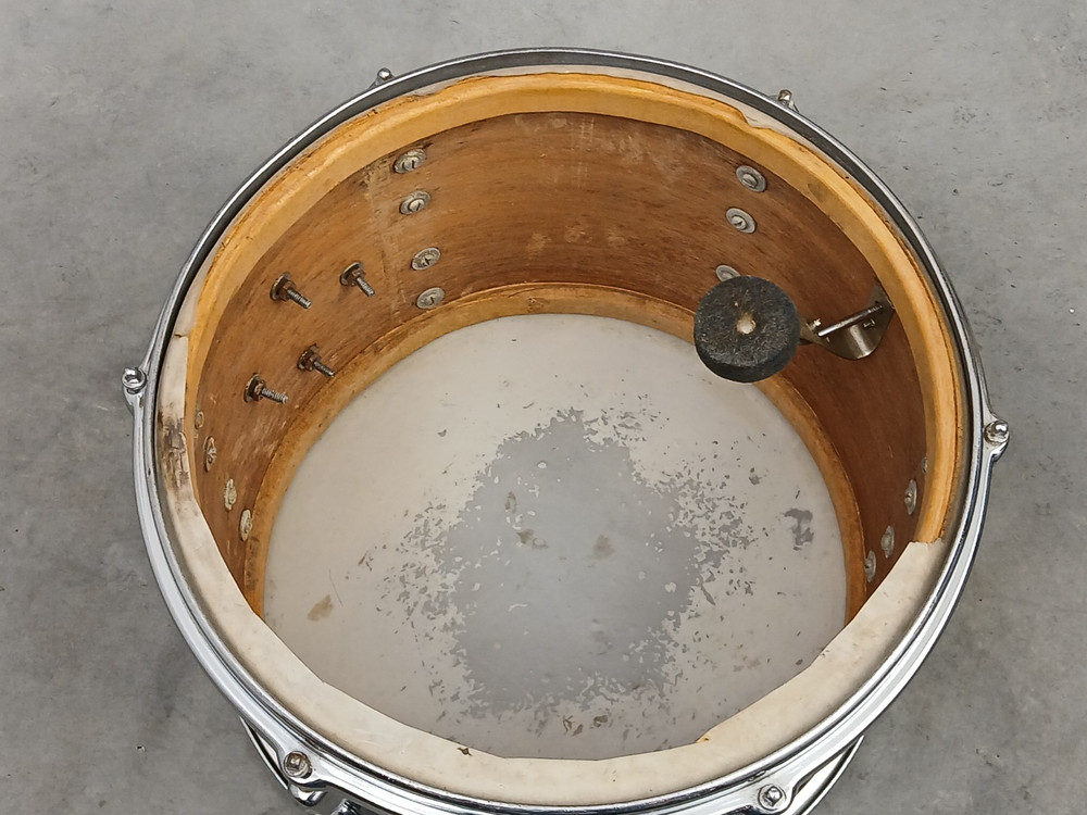 60's SLINGERLAND 9 X 13 BLUE SPARKLE TOM DRUM #2
