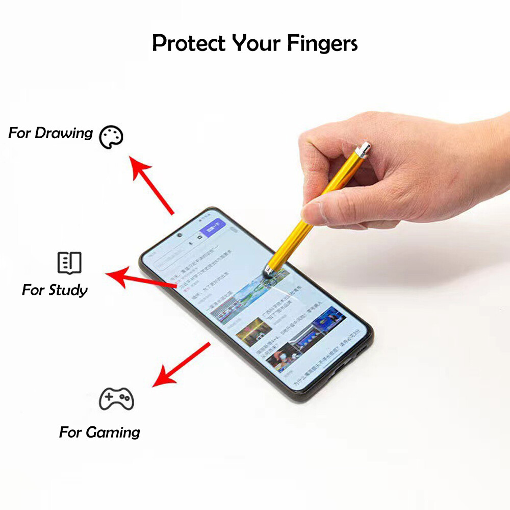 10PC Universal Touch Screen Stylus Pens For Mobile iPad iPhone Samsung Tablet