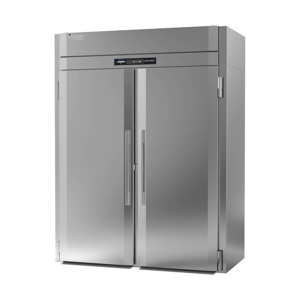 Victory RISA-2D-S1-PT-XH-HC 68" Swing Door Roll-Thru Refrigerator, 2 Section,...