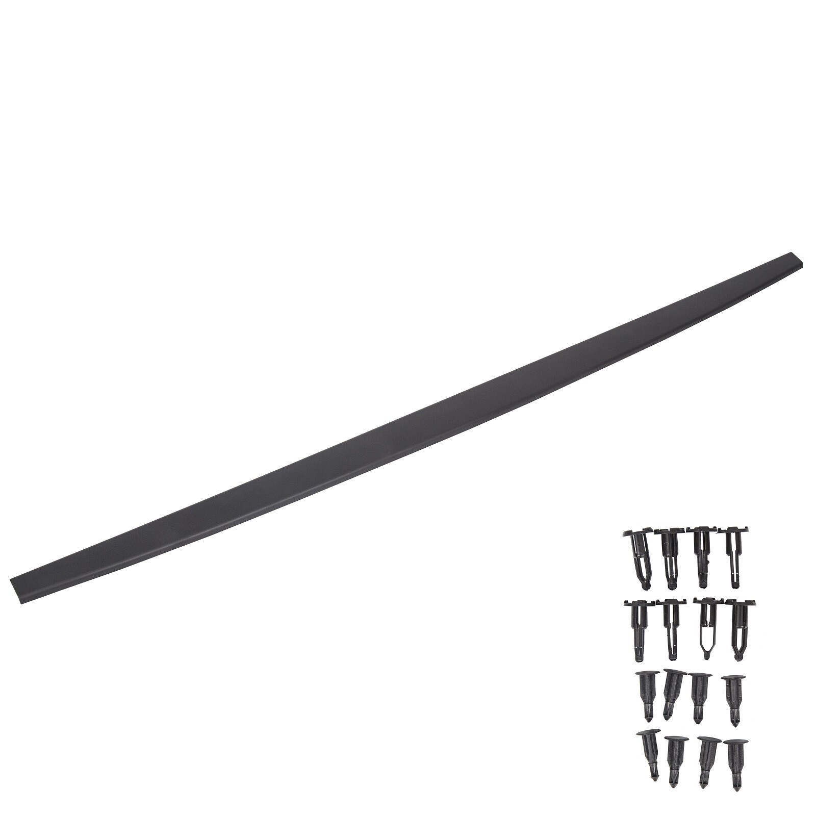 For Toyota Tundra 2007-13 Tailgate Cap Molding Cover Protector Trim w/ Retainers