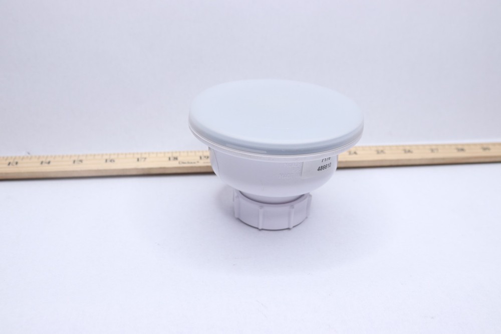 Elkay Drain Fitting with Removable Basket Strainer and Rubber Stopper Polymer