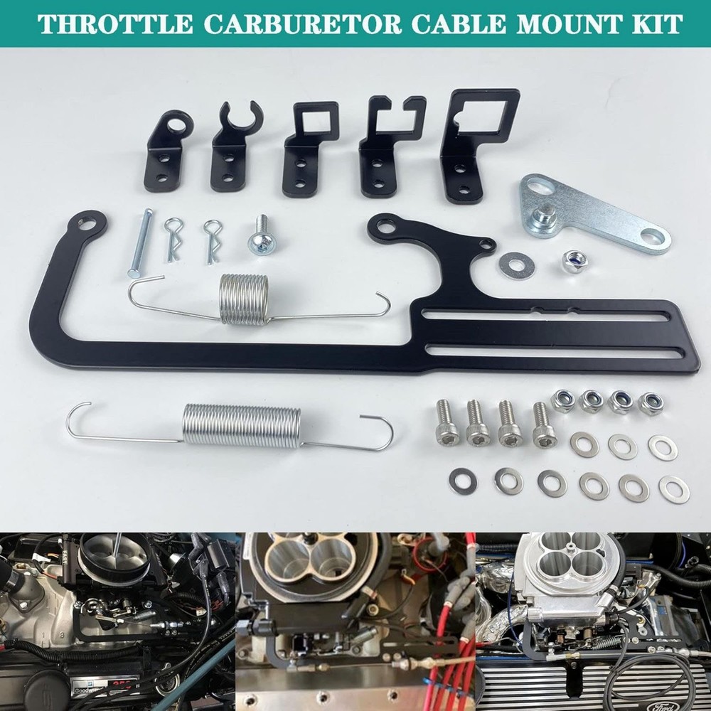 New Cable Mount Kit Accepts Transmission Kickdown Cable Including Hardware