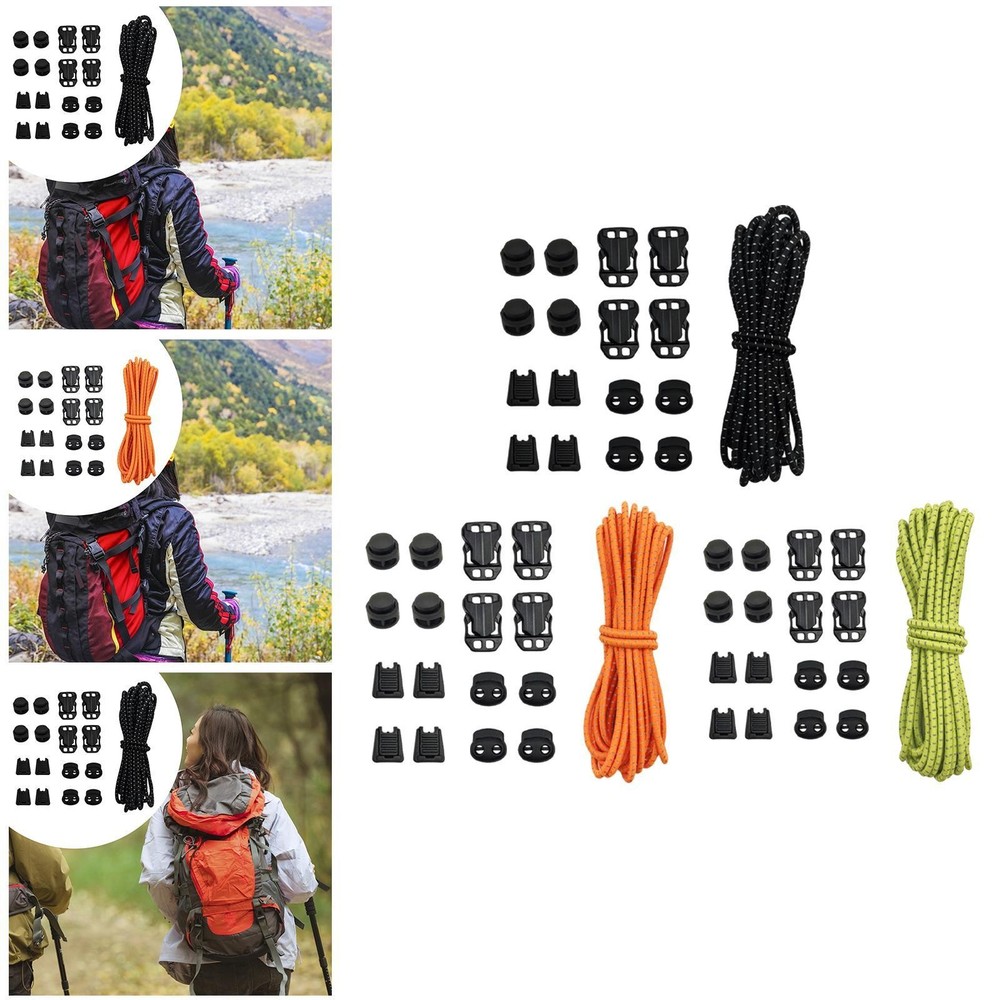 Elastic Cord 3.2M 3mm Sturdy Firm Grip Outdoor Tools Multipurpose Stretch String