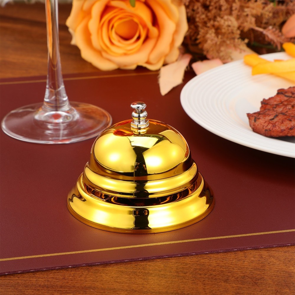 Customer Service Bell Metal Pressing Reception Bell for Restaurant Kitchen