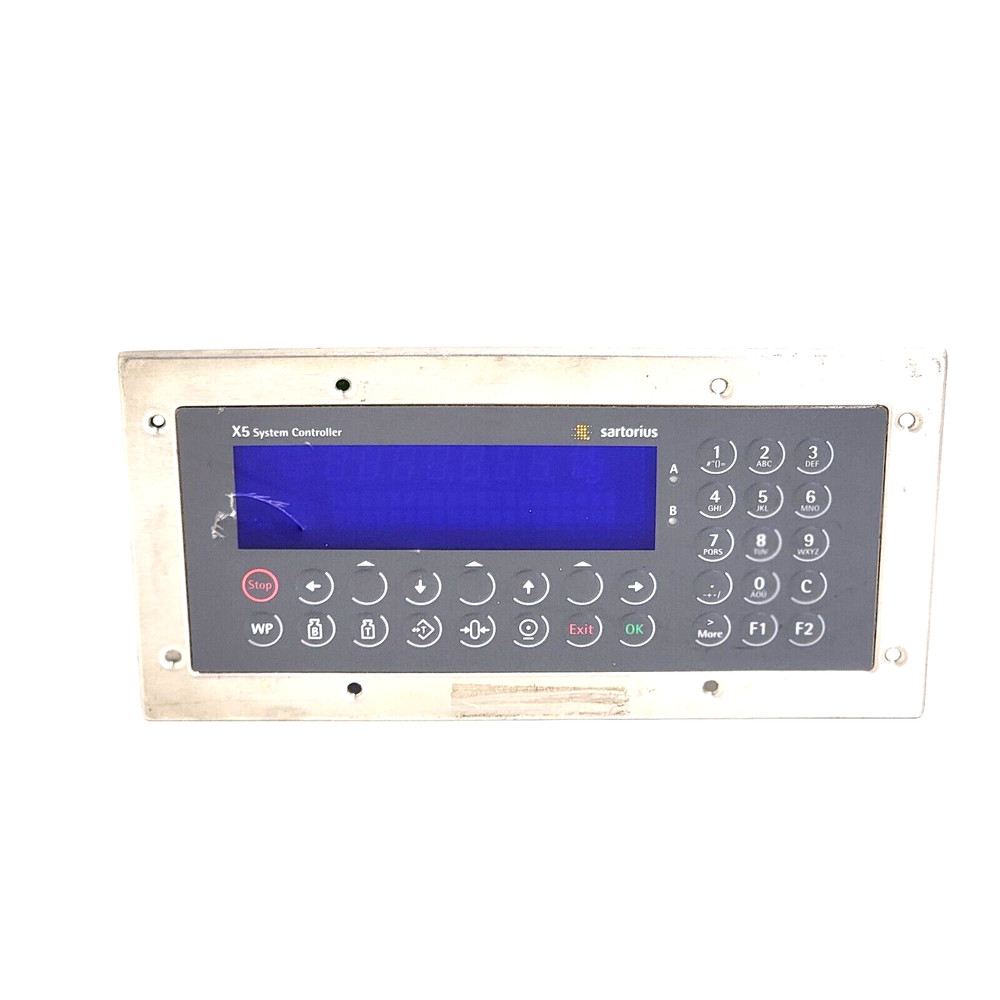 Sartorious X5 system Scale controller  FRONT DISPLAY ONLY