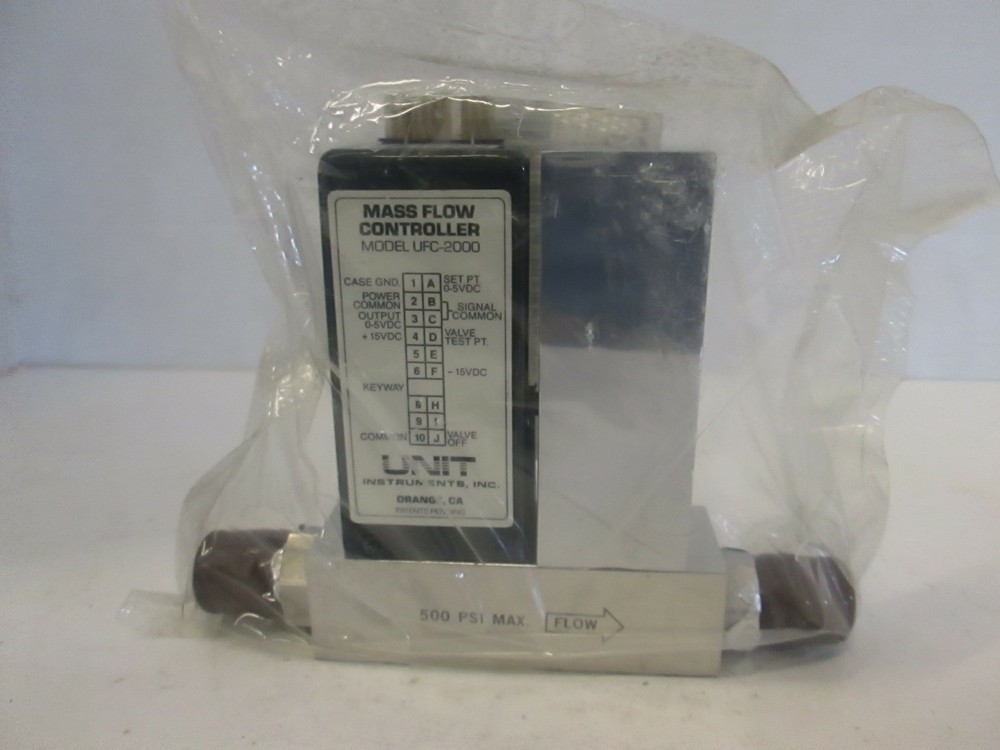 Unit UFC-2000, Mass Flow Controller MFC, N2, 20 SLM, Used