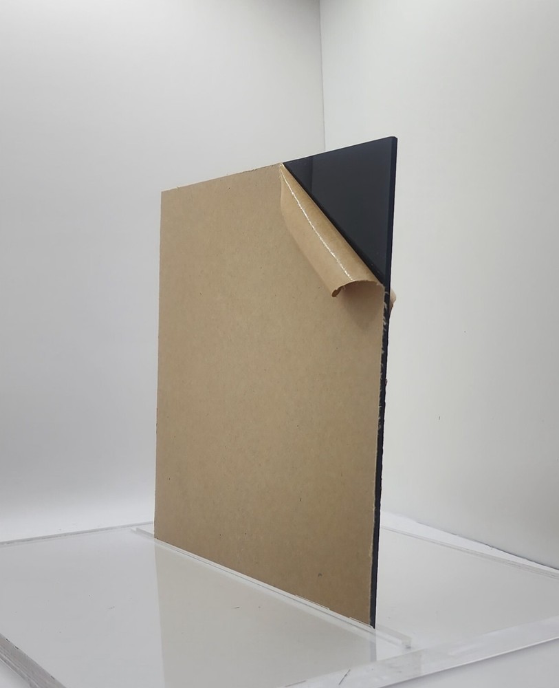 BLACK OPAQUE ACRYLIC PLEXIGLASS SHEET DURABLE WATER PROOF 3/16" THICK ^