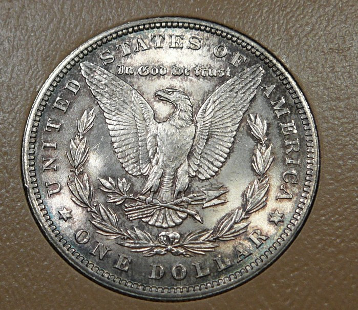 1879 Morgan Dollar - Uncirculated / Unc - Remarkably Appealing Toned & Lustrous
