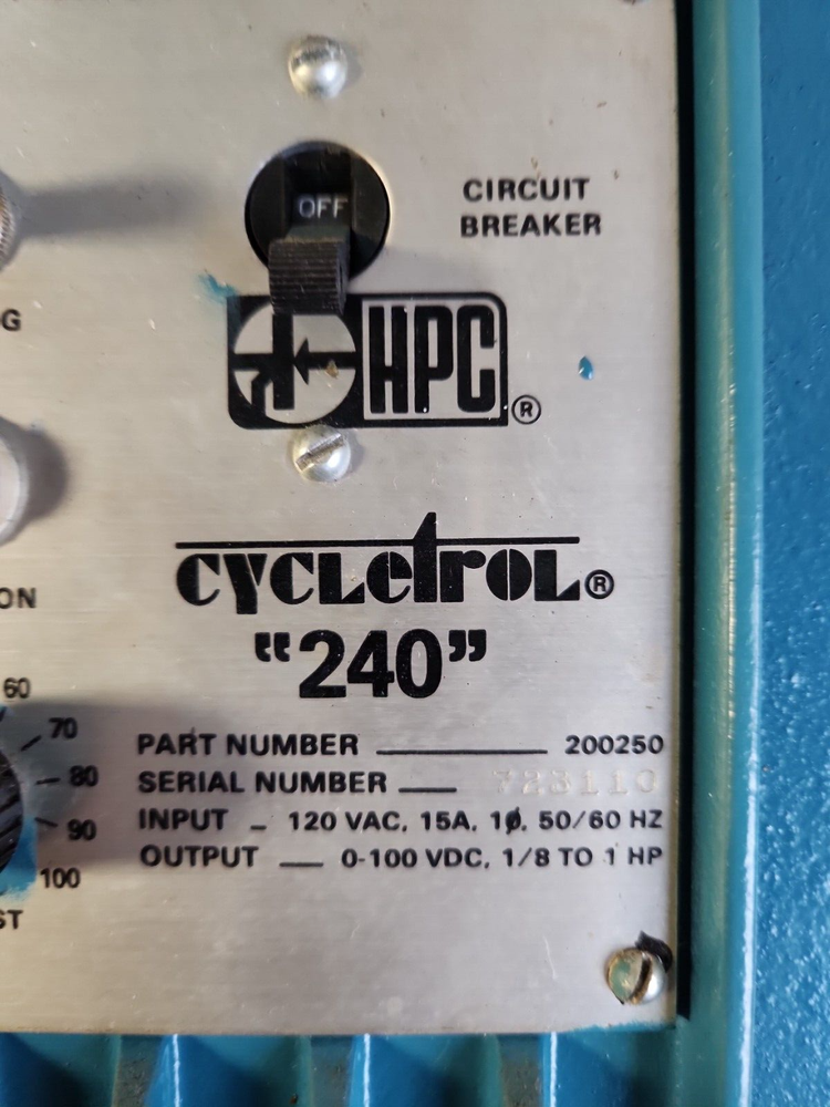 HAMPTON PRODUCTS CO CYCLETROL 240 SPEED CONTROLLER 200250