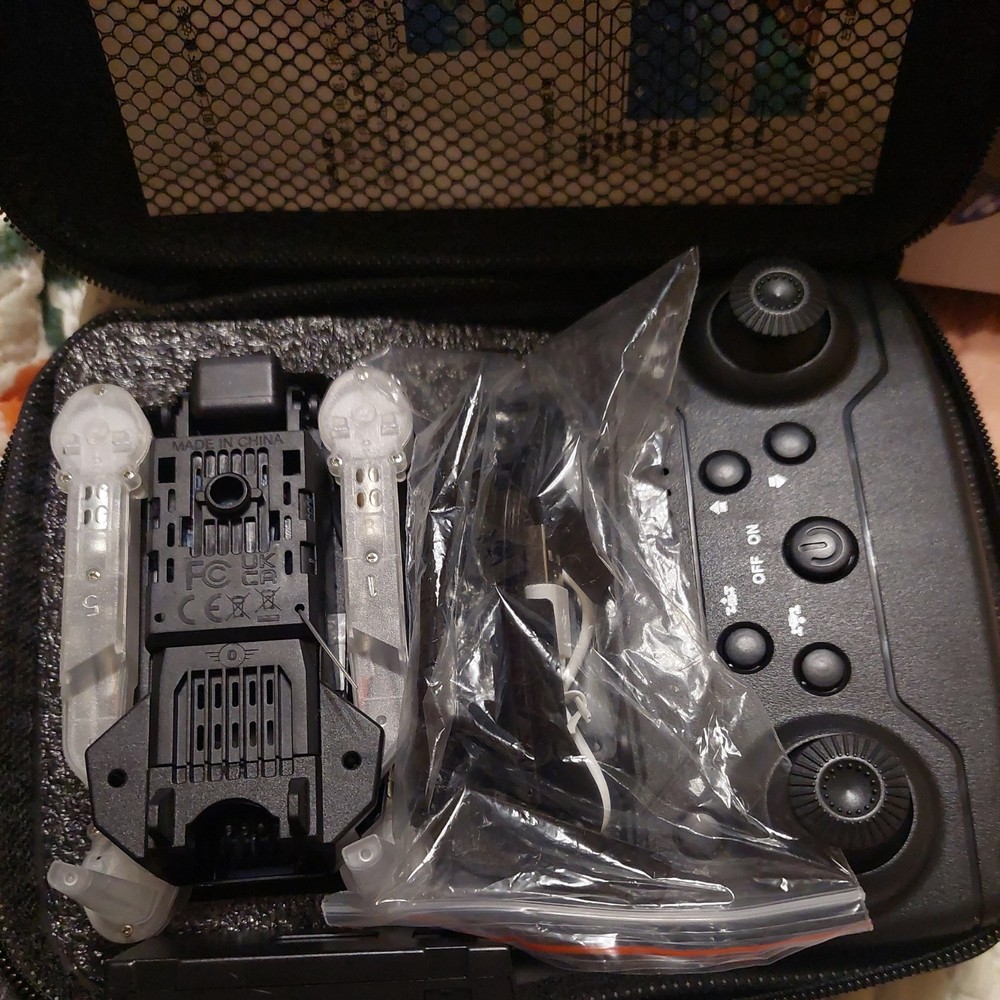 E99 D PRO Foldable Quadcopter Drone with Camera LED Height Control NEW