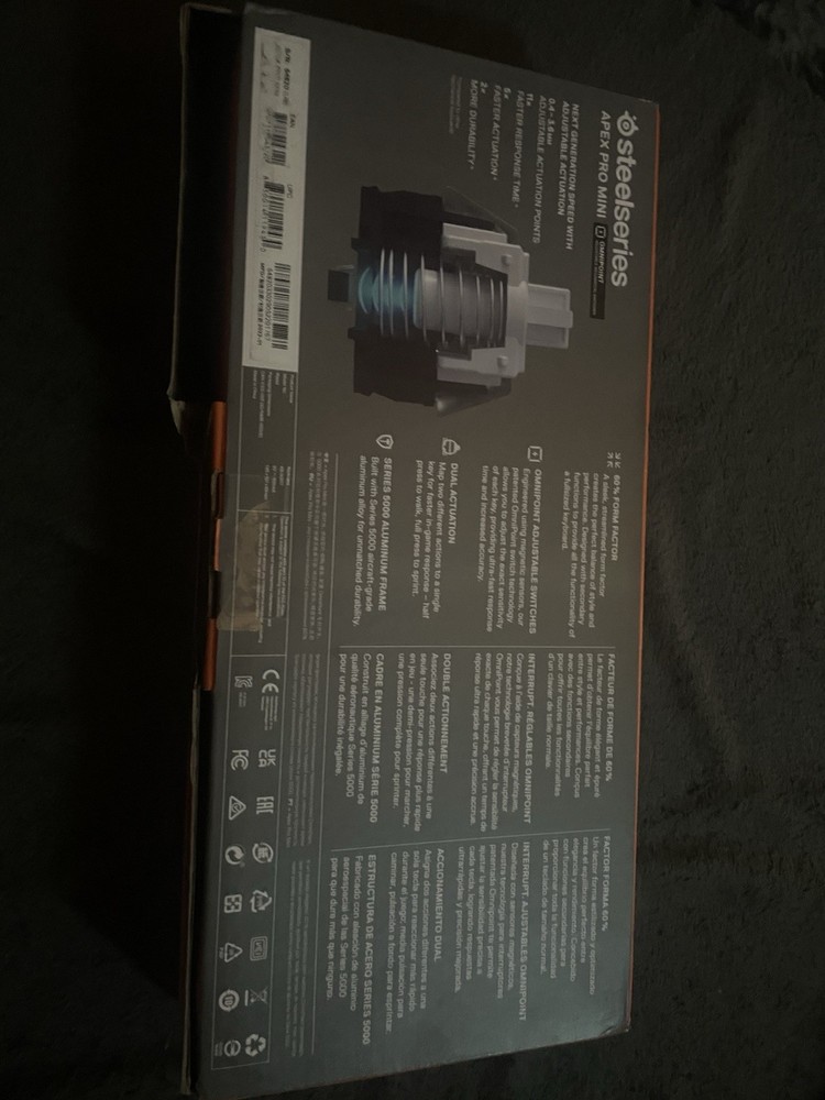 SteelSeries Apex Pro Mini Wired Mechanical Gaming Keyboard