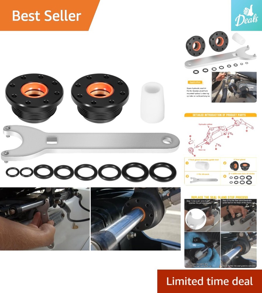 Professional HC5345 Hydraulic Seal Kit for Outboard Engines - Durable Components