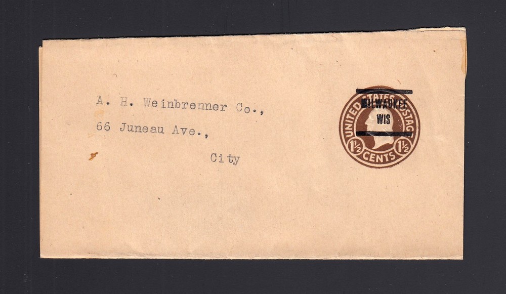 #W485 Wrapper Milwaukee, WI PRECANCEL