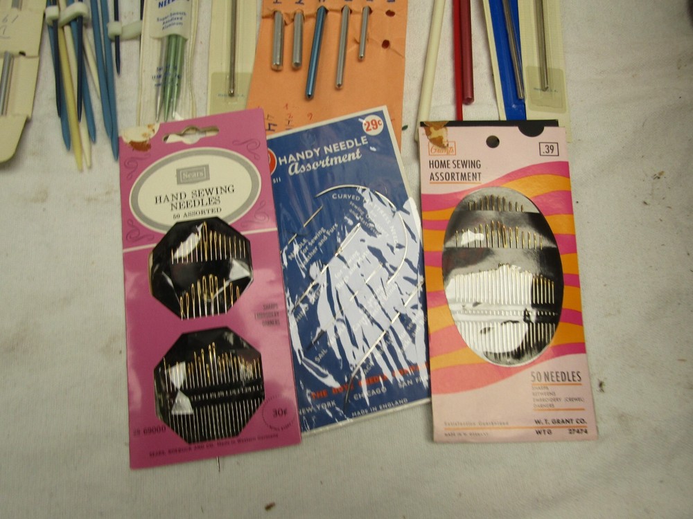 SMALL SIZE KNITTING SEWING CROTCHET NEEDLES VARIOUS SIZES CRAFTING