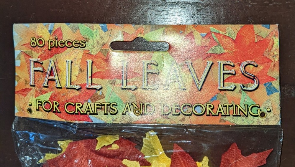 Fall Leaves 80 Piece Crafts and Decorating Kit