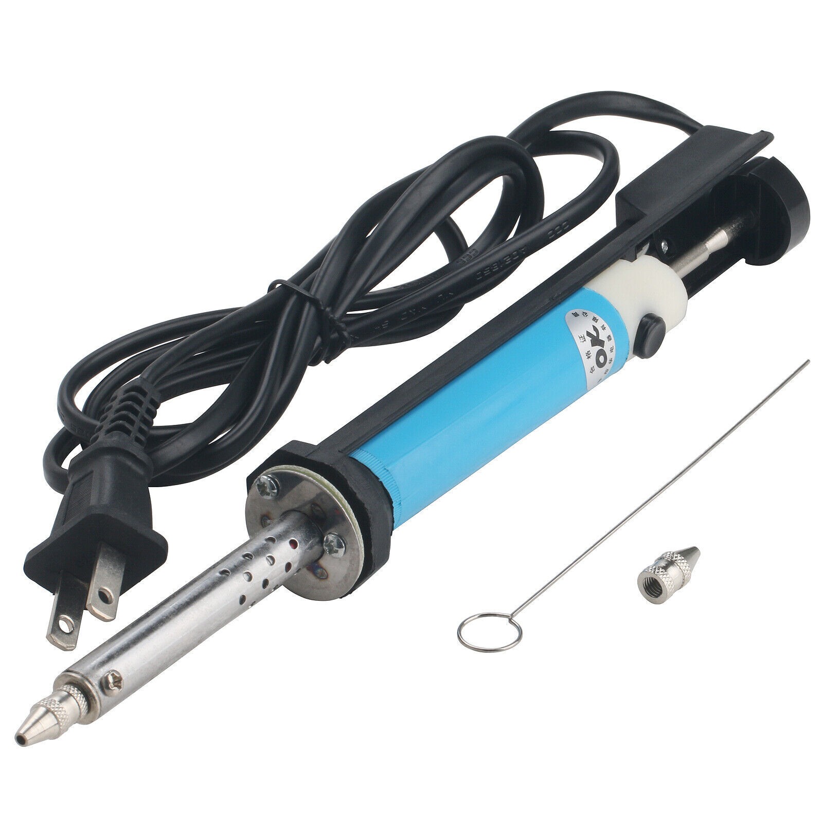 Electric Vacuum Solder Sucker Desoldering Suction Pump Iron Gun Drill Rod Tool