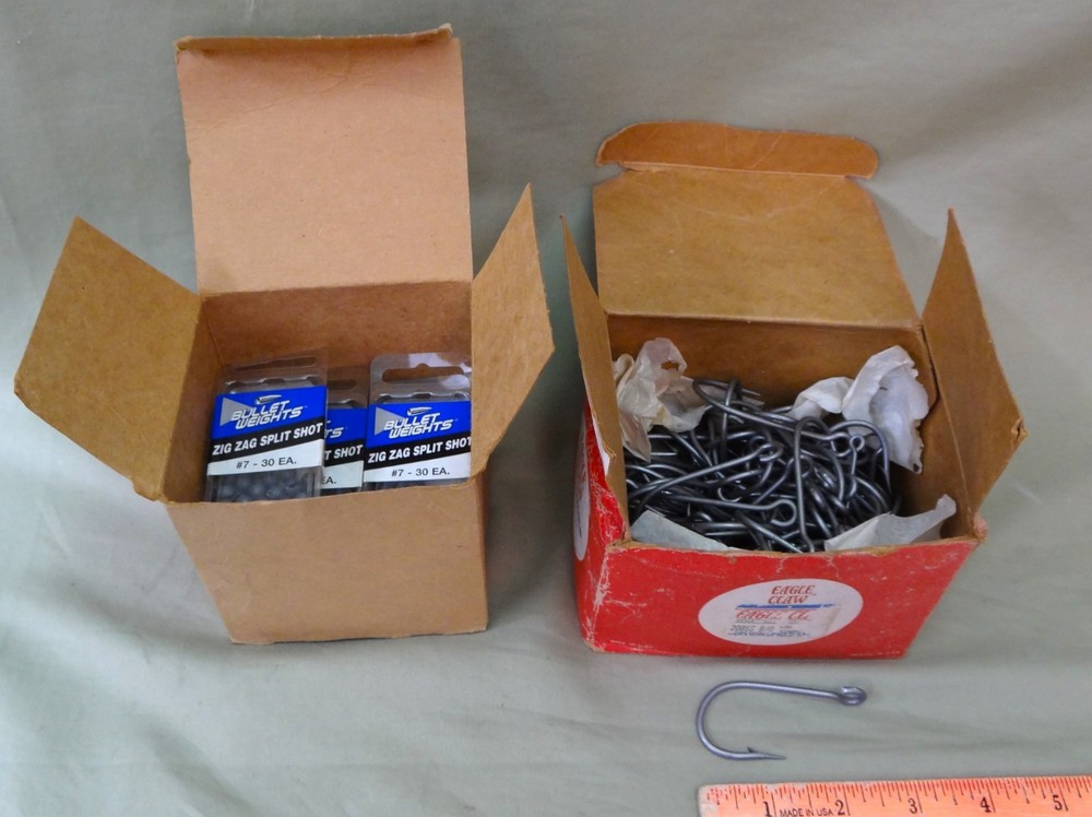 Eagle Claw/Zig Zag Weights/Hooks NOS