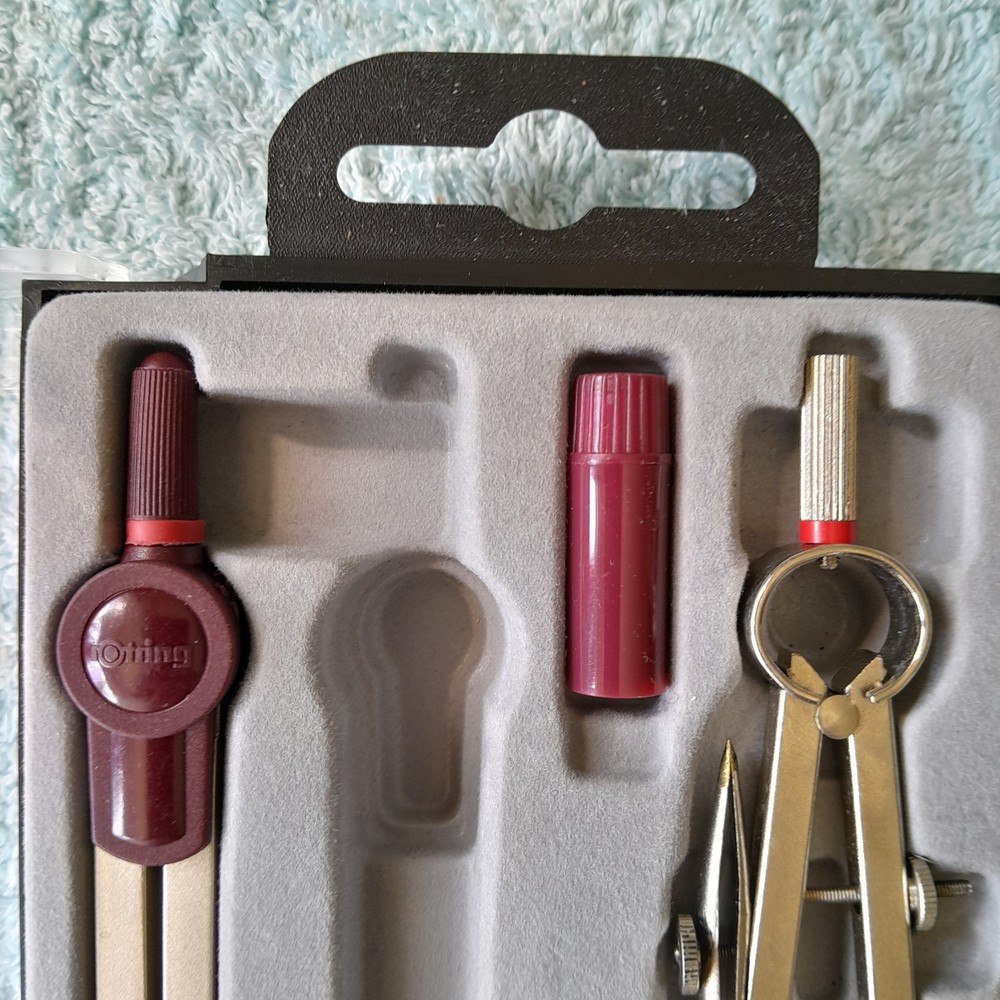 Rotring Centro Geometry Compass Set S0233410 Incomplete