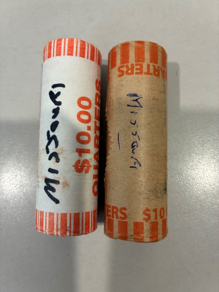 2003 Missouri State Quarters 2 ROLLS 50C UNCIRC