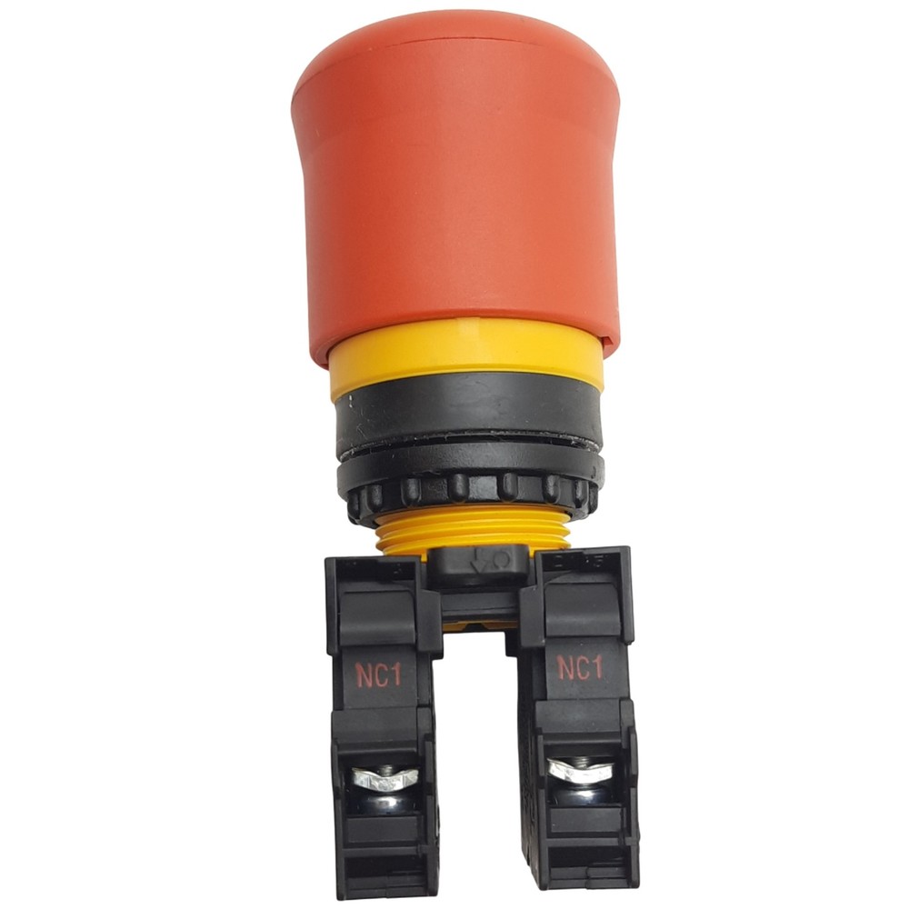 Eaton M22-PV-K02 Red Maintained E-Stop Push/Pull Button ø22.5mm, 2NC, 600VAC 10A