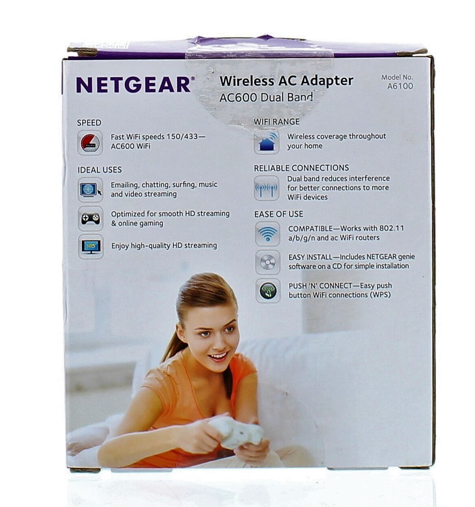 Netgear Wireless AC Adapter (AC600)