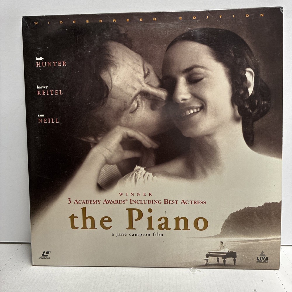 "The Piano" Widescreen Laserdisc LD - Holly Hunter Harvey Keitel