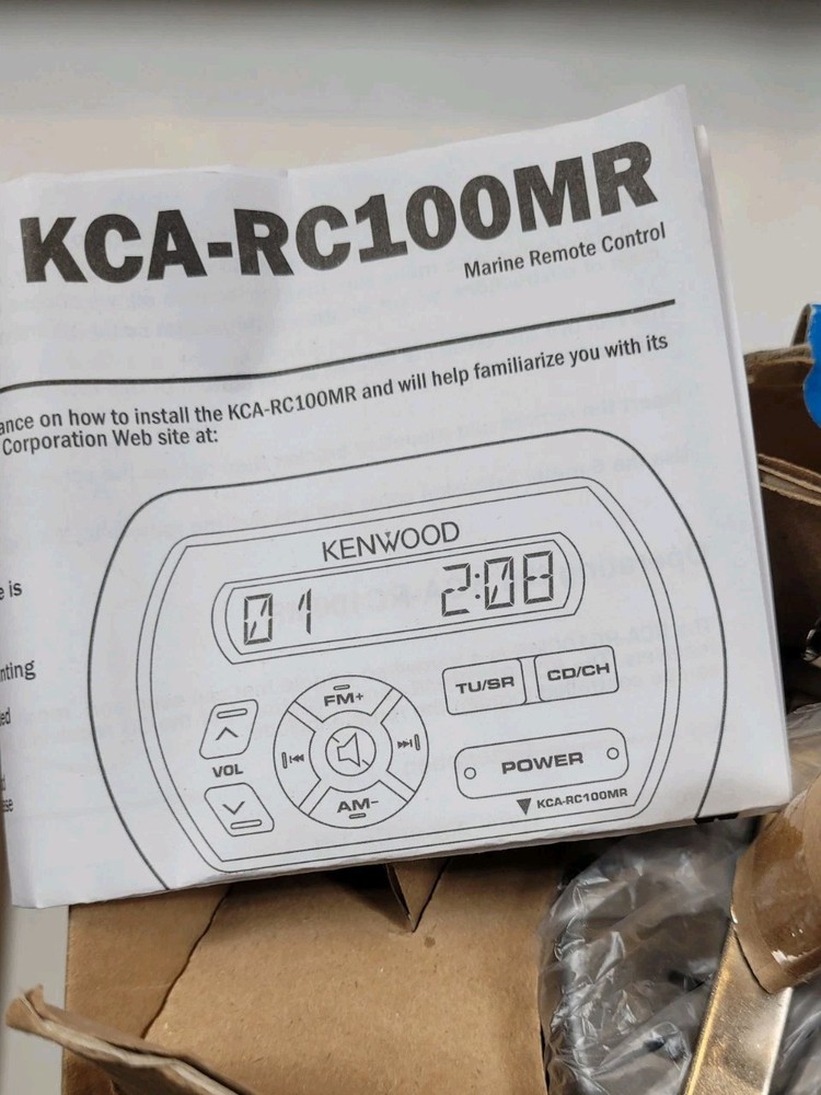 KENWOOD remote KCA RC100MR