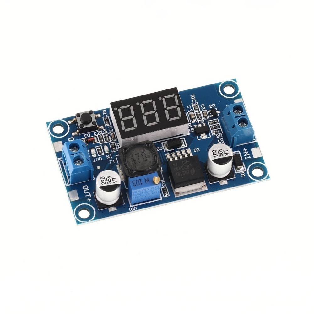 Digital Voltmeter Integrated DC-DC Step Down Module 3A Output 2.5V-40V Input