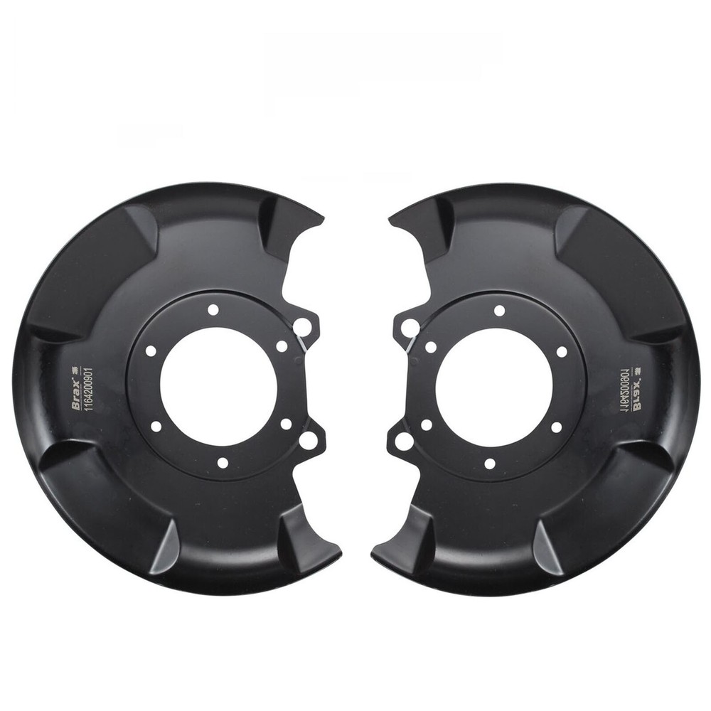 BRAKE BACK PLATES SPLASH SHIELD FRONT x 2 VW GOLF MK1 SCIROCCO CADDY A2062