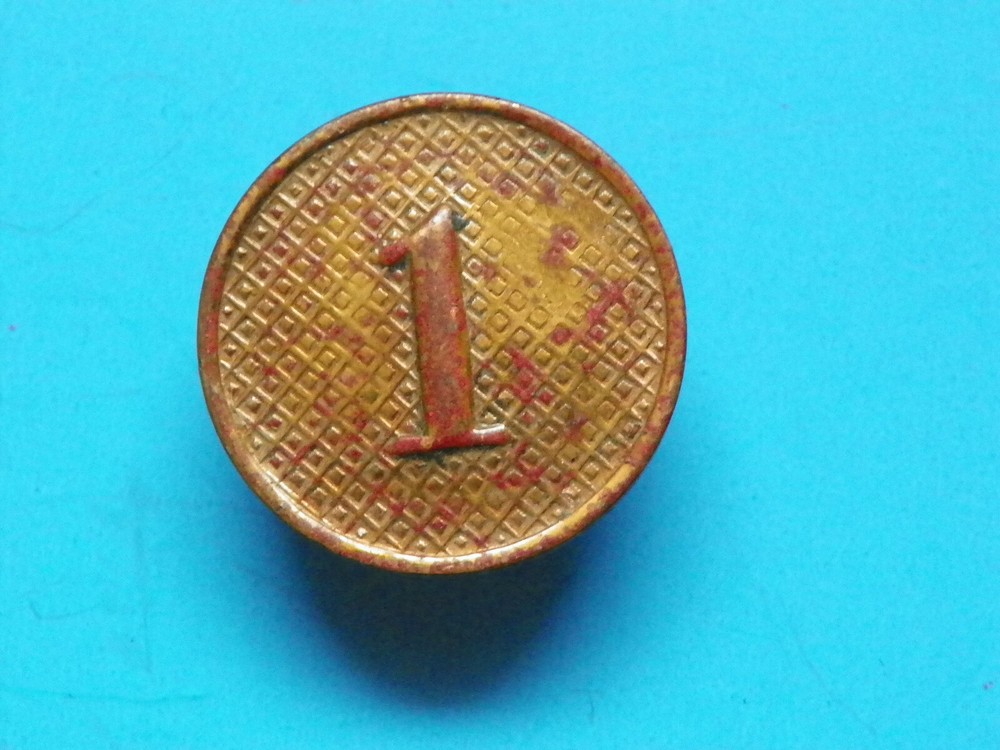1920'S ORIGINAL U.S. 1ST INFANTRY INSIGNIA-MAKER MARKED