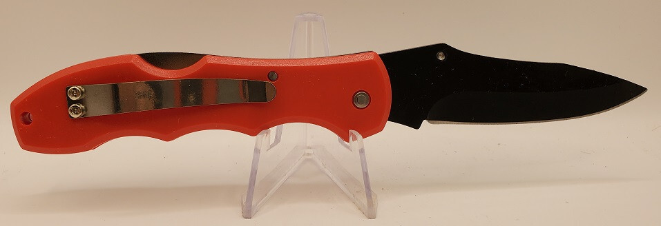 FROST CUTLERY FIREFIGHTERS FOLDING LOCKBACK KNIFE 18-657FF