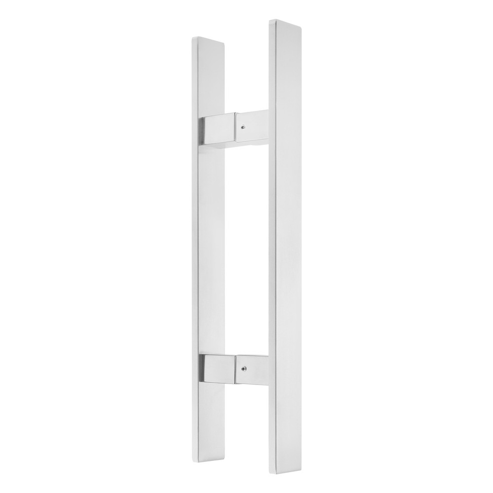 Stainless Steel Double Sided Push Pull Door Handle, H-shaped Door Pull Handle