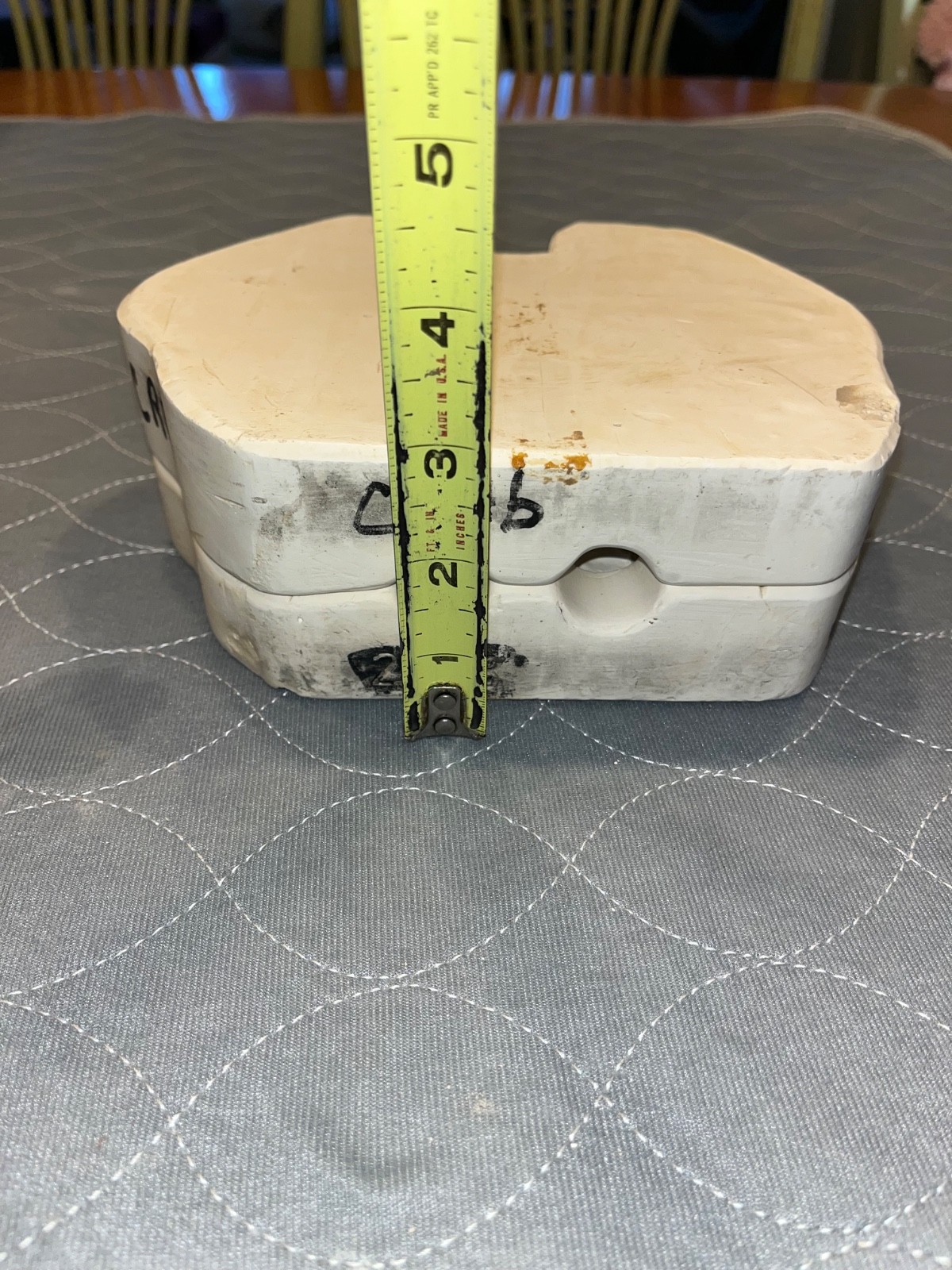 Vintage Ceramic Slip Casting Mold Of Realistic Crab Nowell’s mold 2148