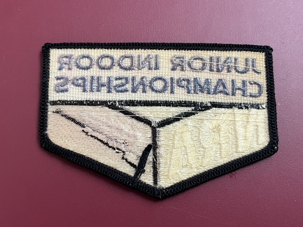 VINTAGE "NRA JUNIOR INDOOR CHAMPIONSHIPS” Patch