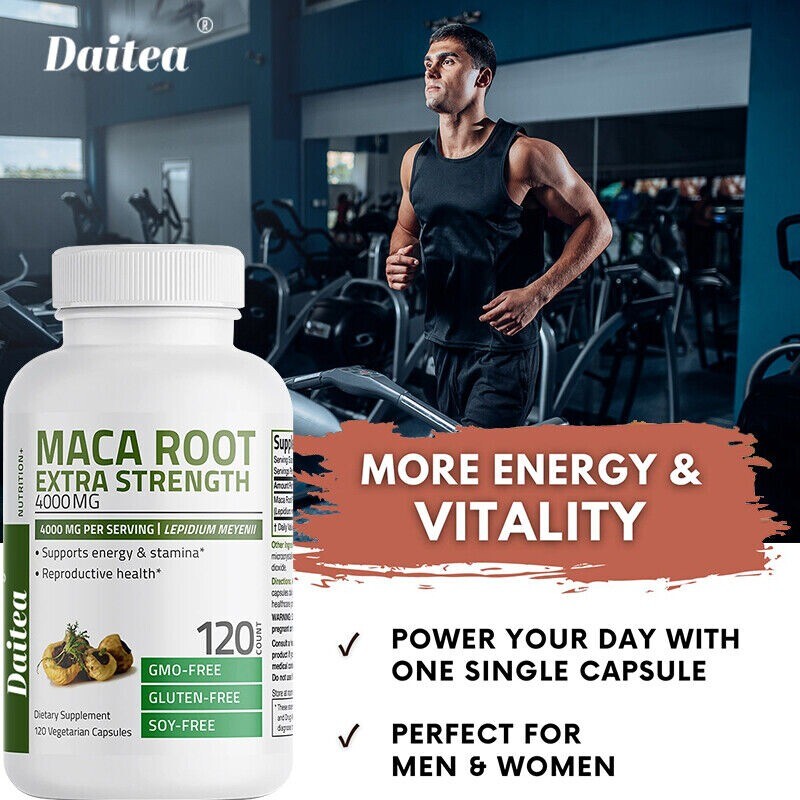 Maca Root - 4000 Mg Per Serving | Maca Root | Supports Energy and Stamina