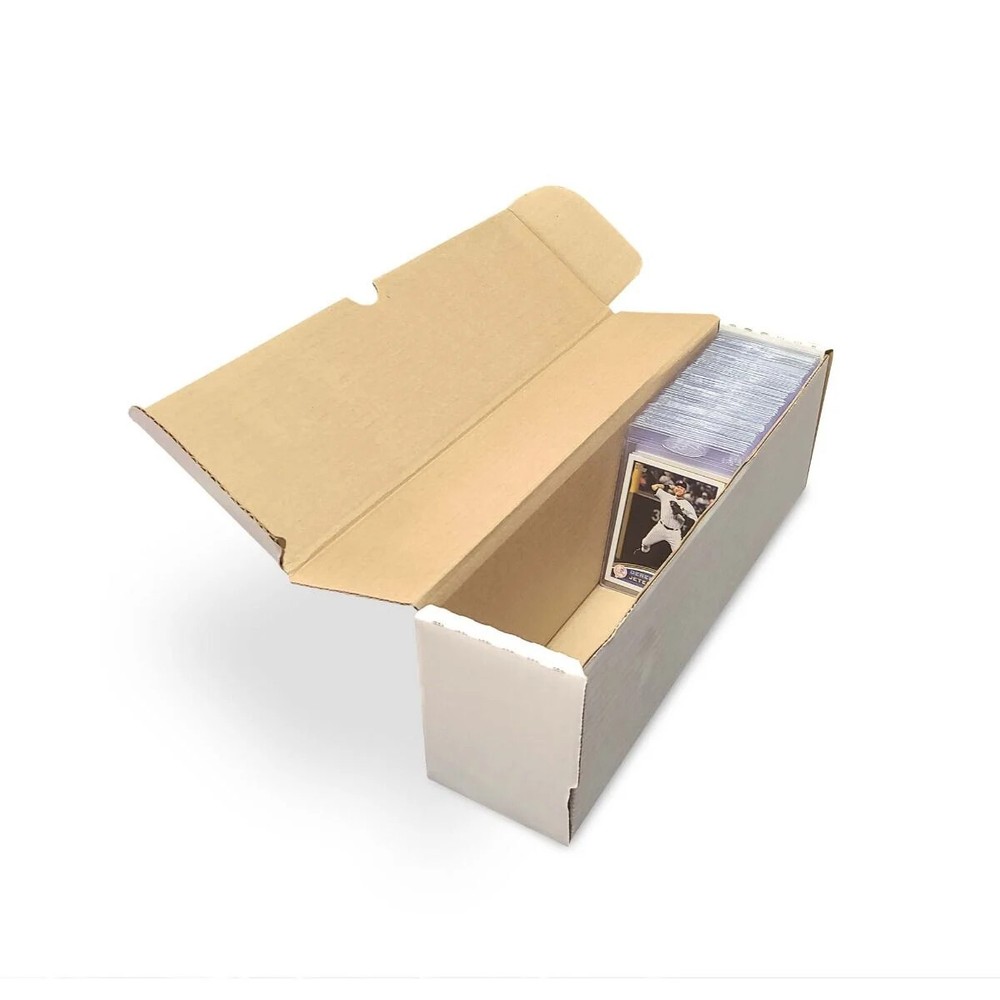 (2 pk) BCW 14in Semi Rigid #1 Cardboard Storage Box-TradingCardBoxes