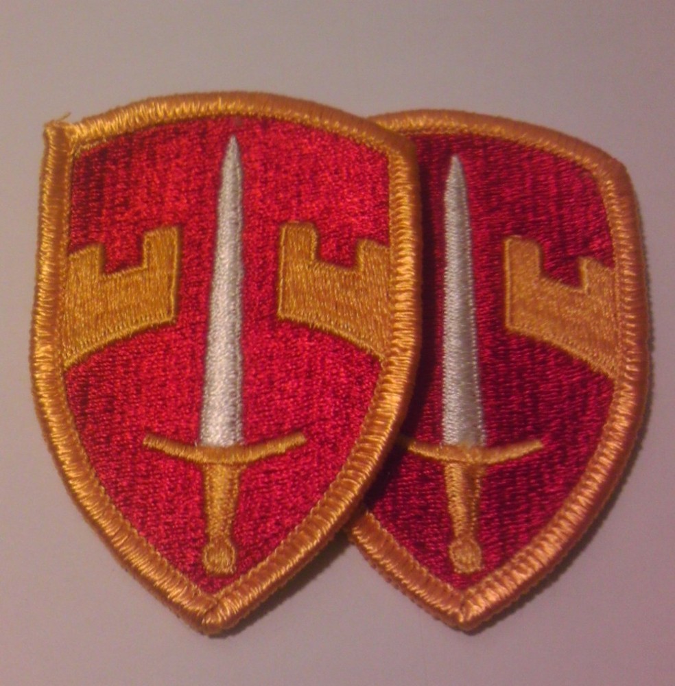 Military Assistance Command- shoulder patch; Sew on Brand new 2 Each