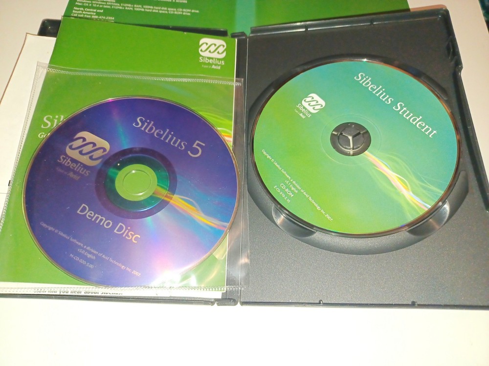 Sibelius Student v5.1 Music Notation Software for Windows & Mac w/ Serial Number
