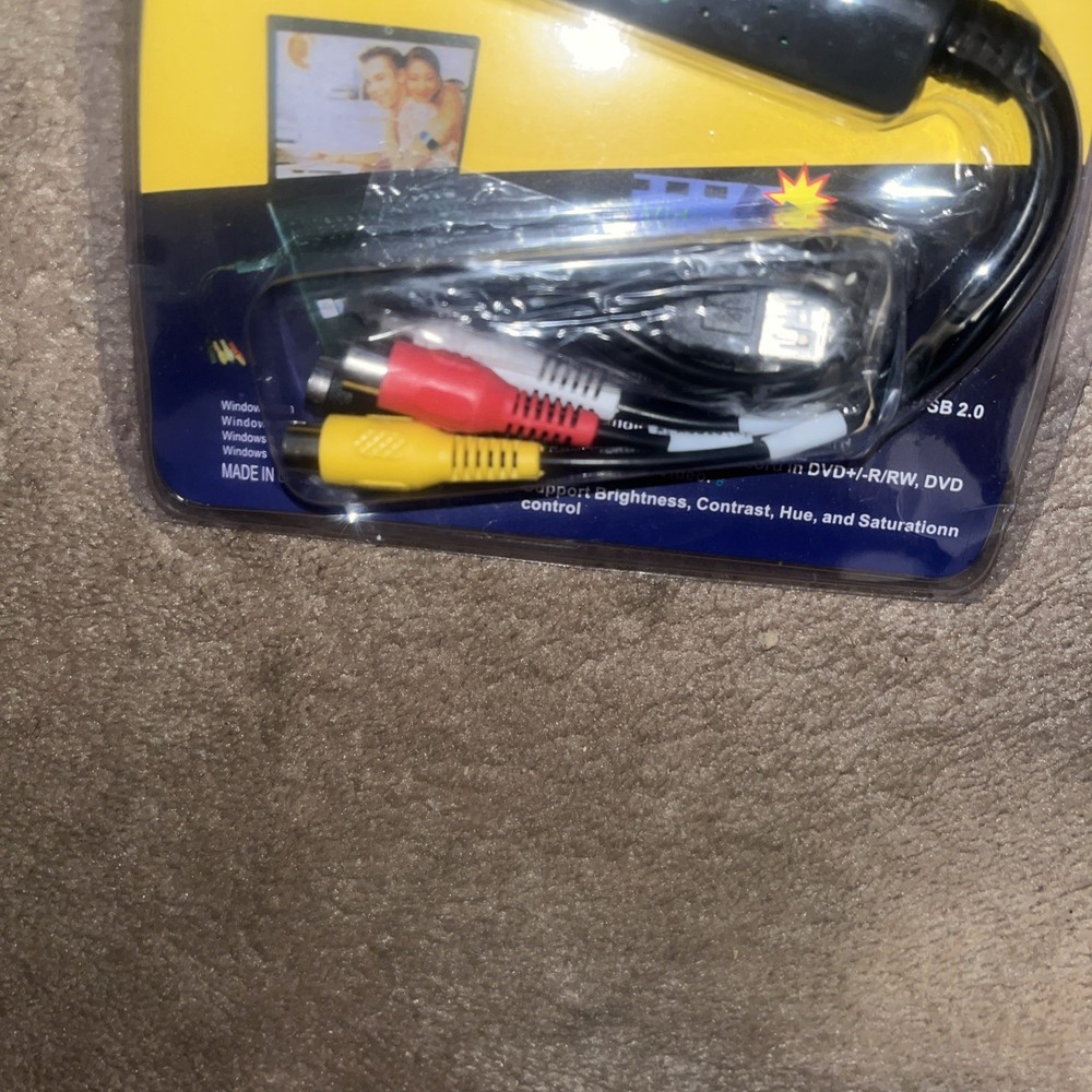 Easier CAP USB 2.0 Video Capture Adapter – New